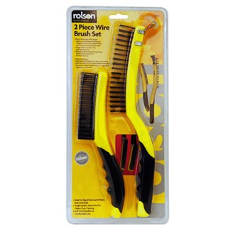 2 PCE WIRE BRUSH SET